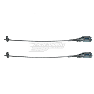 Safety cable for rear bunper, Racing Team, kit