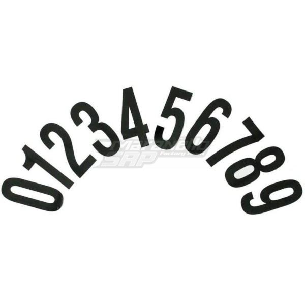 Number sticker SRP 4