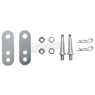 Chain guard clamps kit KZ fast release