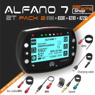 Alfano 7 2T, Kit 02, RPM + charging cable + NTC + ext....